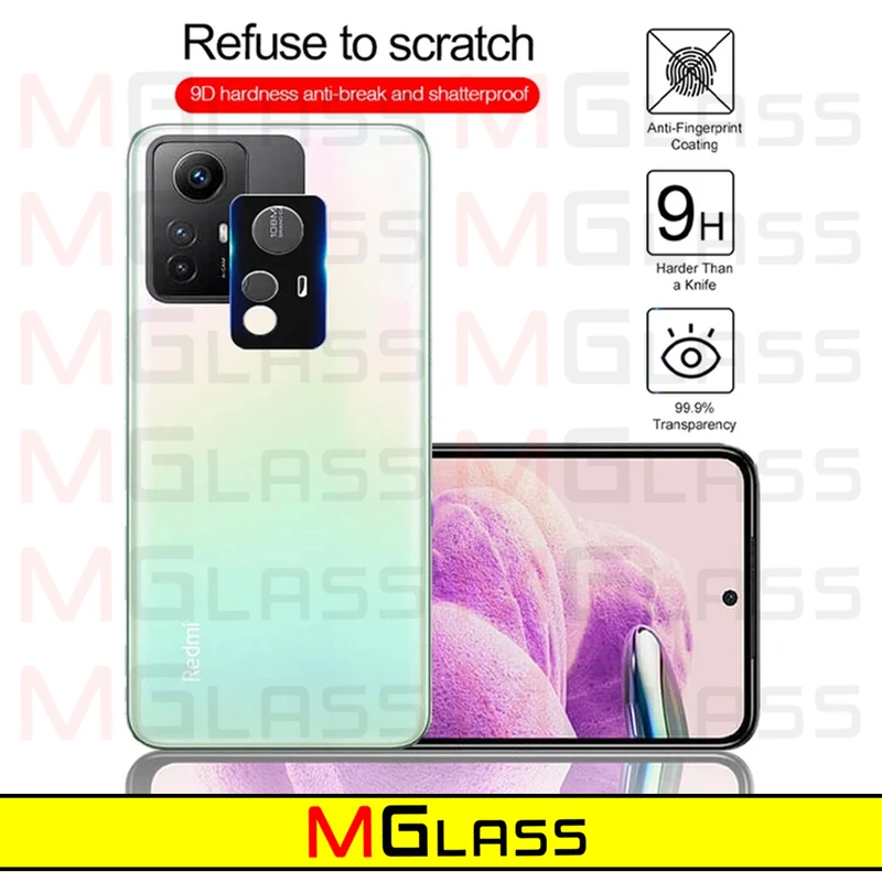 محافظ لنز دوربین ام‌گلس مدل 3D-MG مناسب برای گوشی موبایل شیائومی Redmi Note 12S