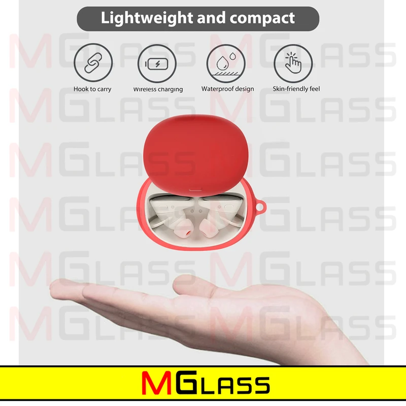کاور ام‌گلس مدل Silicon-MG مناسب برای کیس هدفون بی سیم انکر Liberty Air 2 Pro