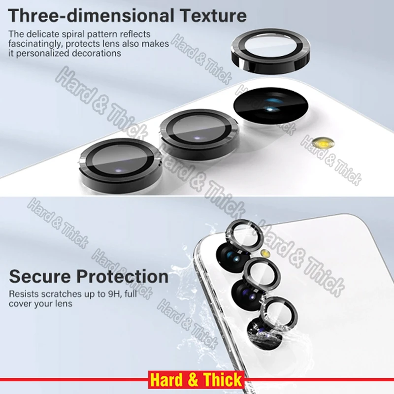 محافظ لنز دوربین رینگی هارد اند تیک مدل Ring-Metal-HT مناسب برای گوشی موبایل سامسونگ Galaxy S23 Fe