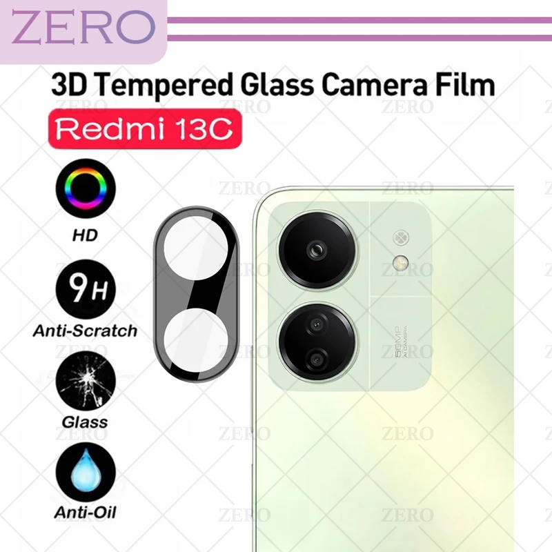 محافظ لنز دوربین زیرو مدل 3D-ZR مناسب برای گوشی موبایل شیائومی Redmi 13C