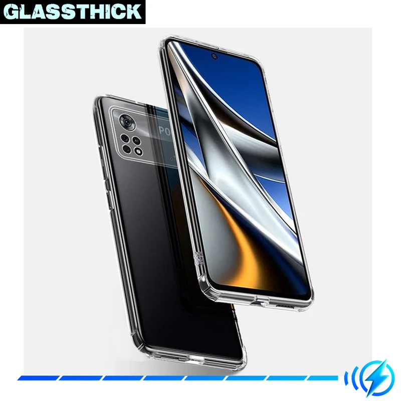 کاور گلستیک مدل Clear مناسب برای گوشی موبایل شیائومی Poco X4 pro 5G