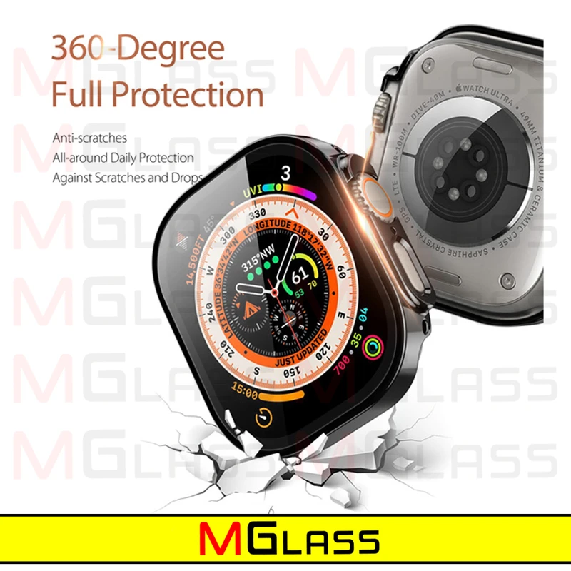 کاور ام‌گلس مدل GUARD-MG مناسب برای اپل واچ Ultra / Ultra 2 49mm