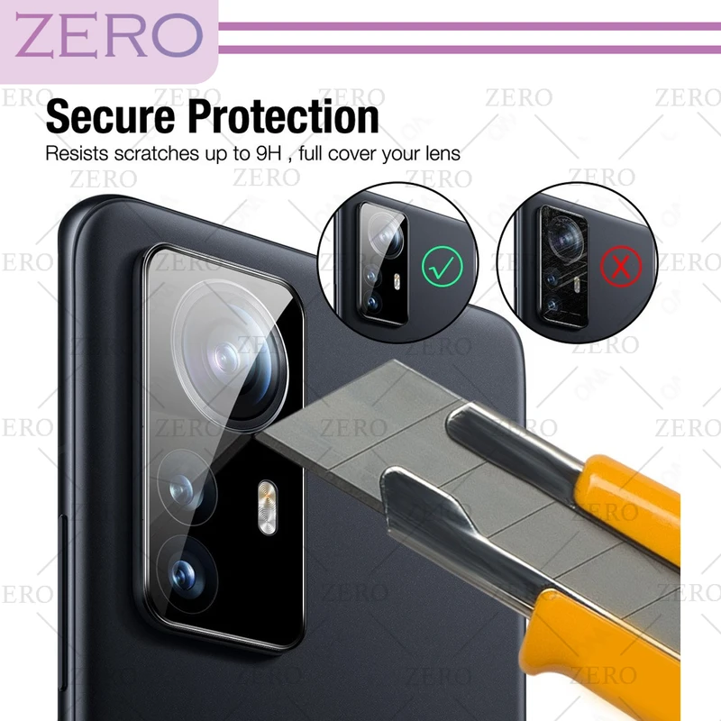 محافظ لنز دوربین زیرو مدل 3D-ZR مناسب برای گوشی موبایل شیائومی 12Pro