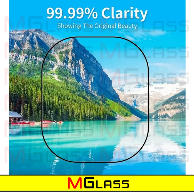 محافظ صفحه نمایش شیشه‌ای ام‌گلس مدل SH-FULL-MG مناسب برای اپل واچ Ultra 49mm / Ultra 2 49mm بسته سه عددی