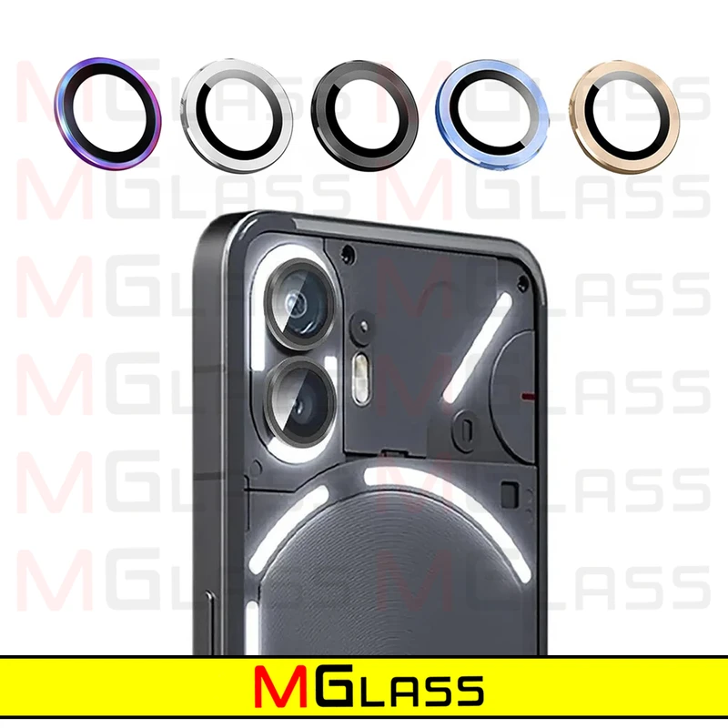 محافظ لنز دوربین رینگی ام‌گلس مدل Ring-Metal-MG مناسب برای گوشی موبایل ناتینگ Phone 1