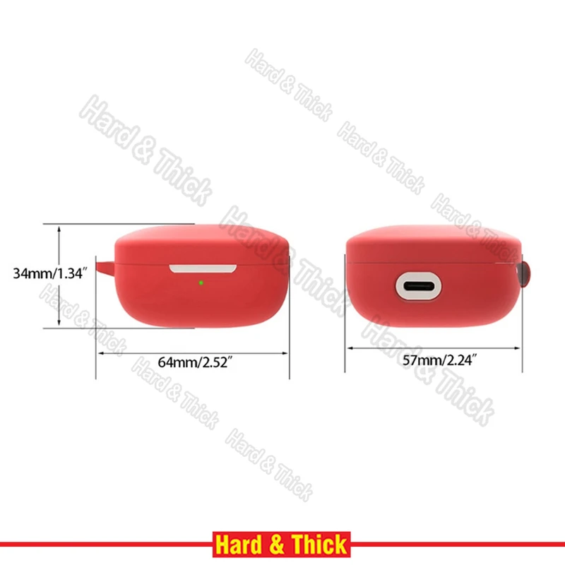 کاور هارد اند تیک مدل Silicon-HT مناسب برای کیس هدفون بی سیم کیو سی وای T13 ANC