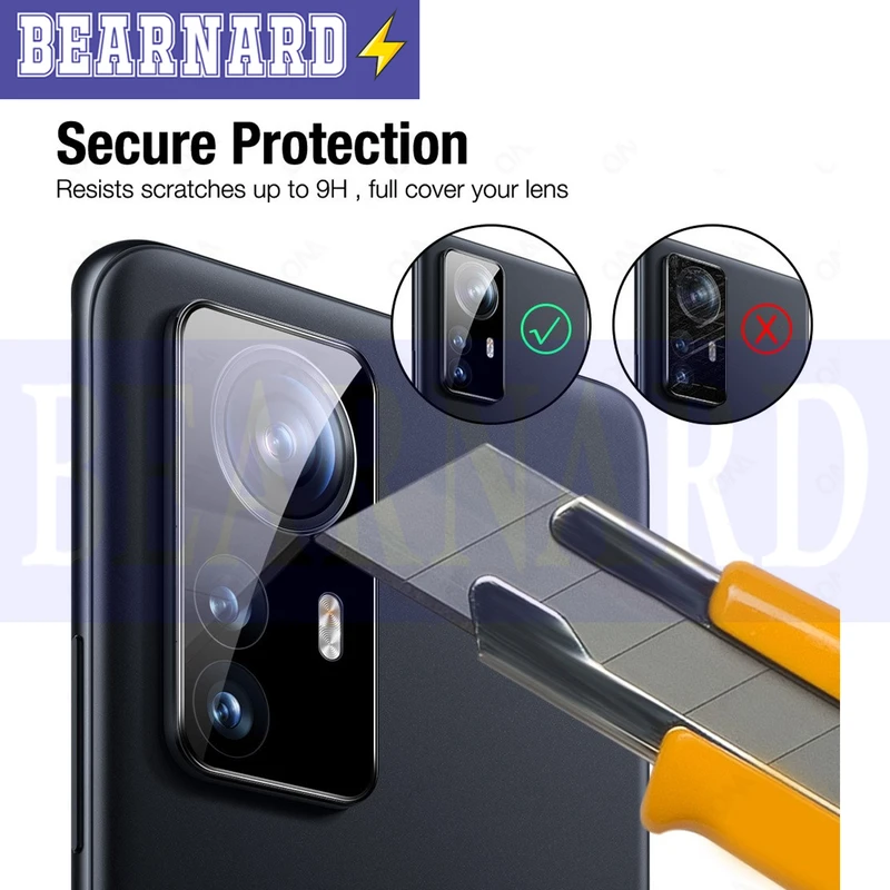 محافظ لنز دوربین برنارد مدل 3D-BR مناسب برای گوشی موبایل شیائومی 12Pro