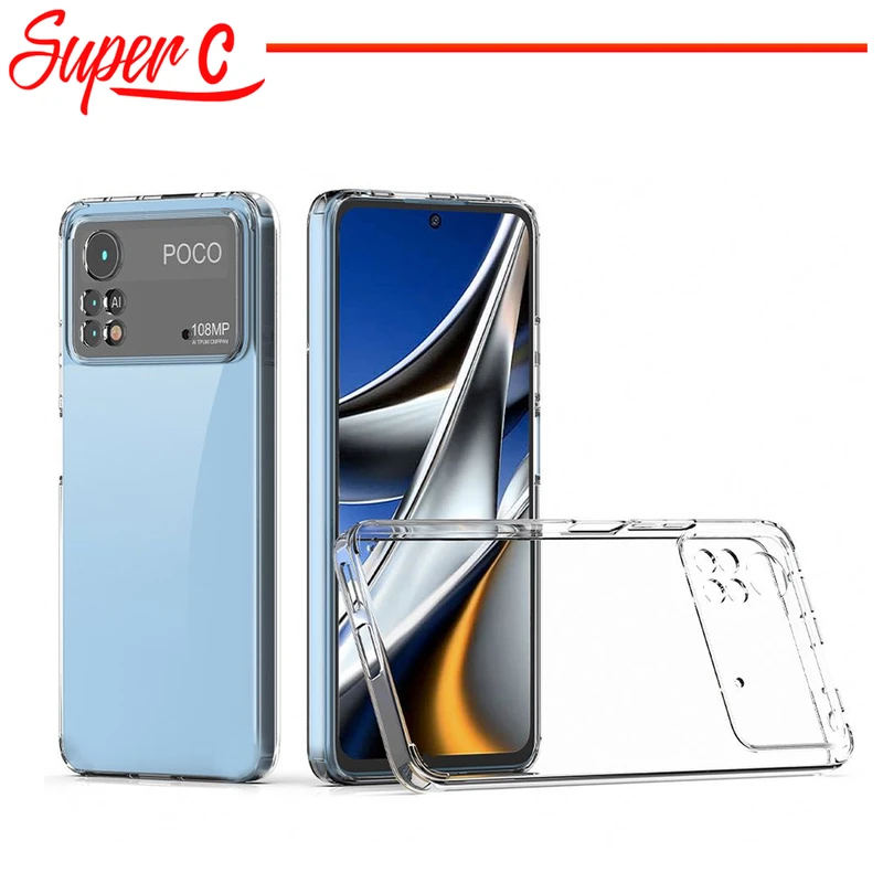 کاور سوپرسی مدل Clear مناسب برای گوشی موبایل شیائومی Poco X4 pro 5G