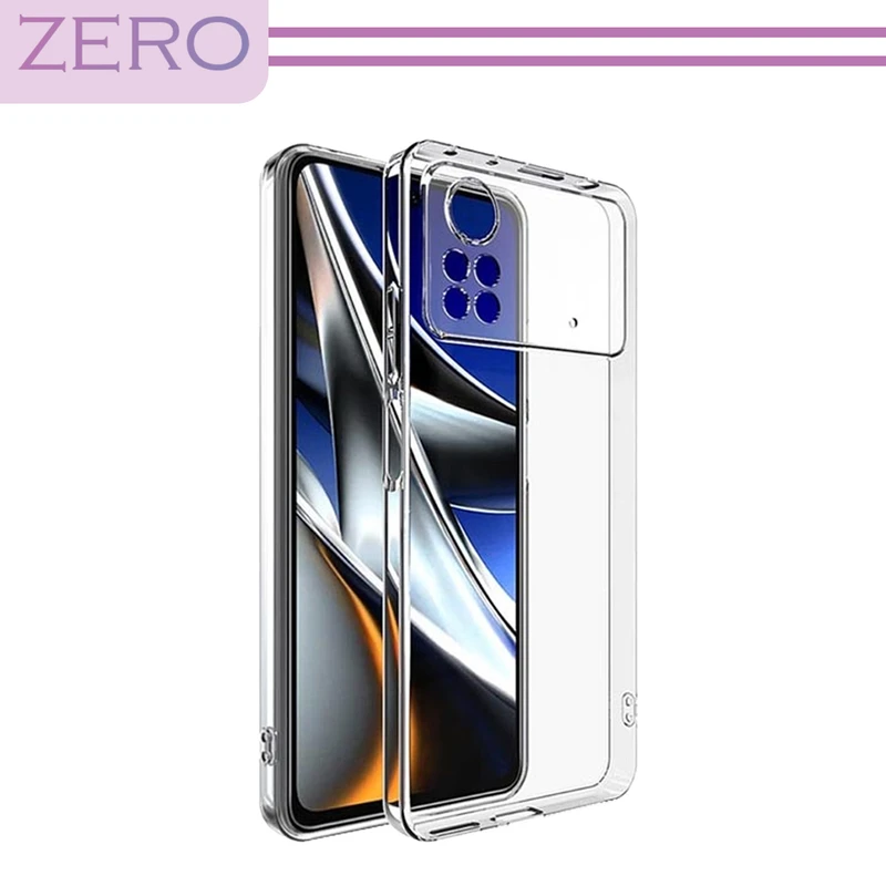 کاور زیرو مدل Clear مناسب برای گوشی موبایل شیائومی Poco X4 pro 5G