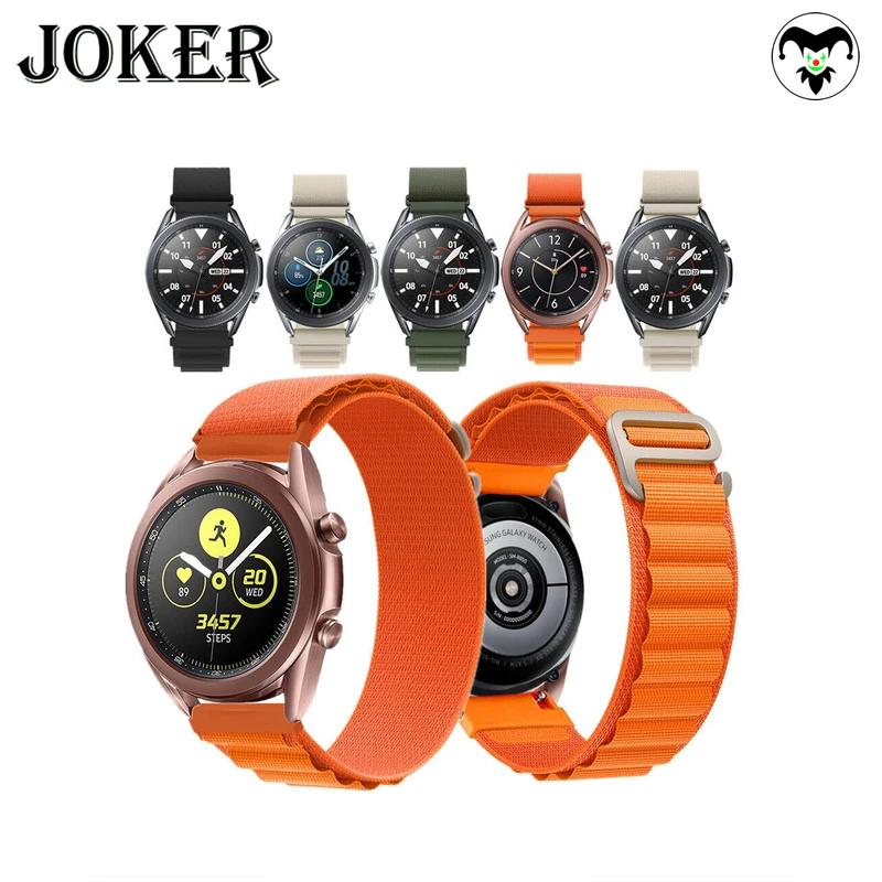 بند جوکر مدل Loop Alpine مناسب برای ساعت هوشمند سامسونگ Galaxy Watch Active 1 / Active 2 40mm / Active 2 44mm / Watch 3 size 41mm / Galaxy Watch 4 40mm / watch 4 42mm / watch 4 44mm / watch 4
