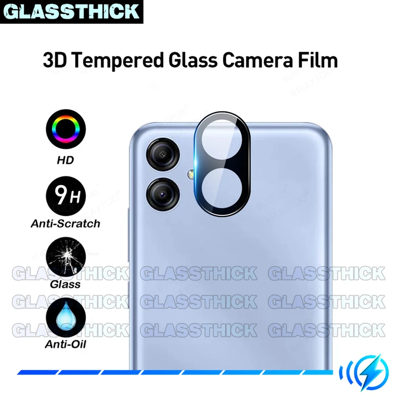 محافظ لنز دوربین گلستیک مدل 3D-GL مناسب برای گوشی موبایل سامسونگ Galaxy F14 5G