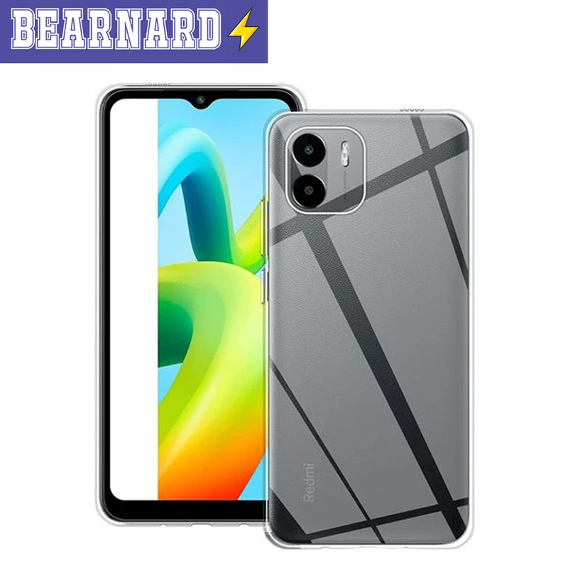 کاور برنارد مدل Clear مناسب برای گوشی موبایل شیائومی Redmi A1 Plus