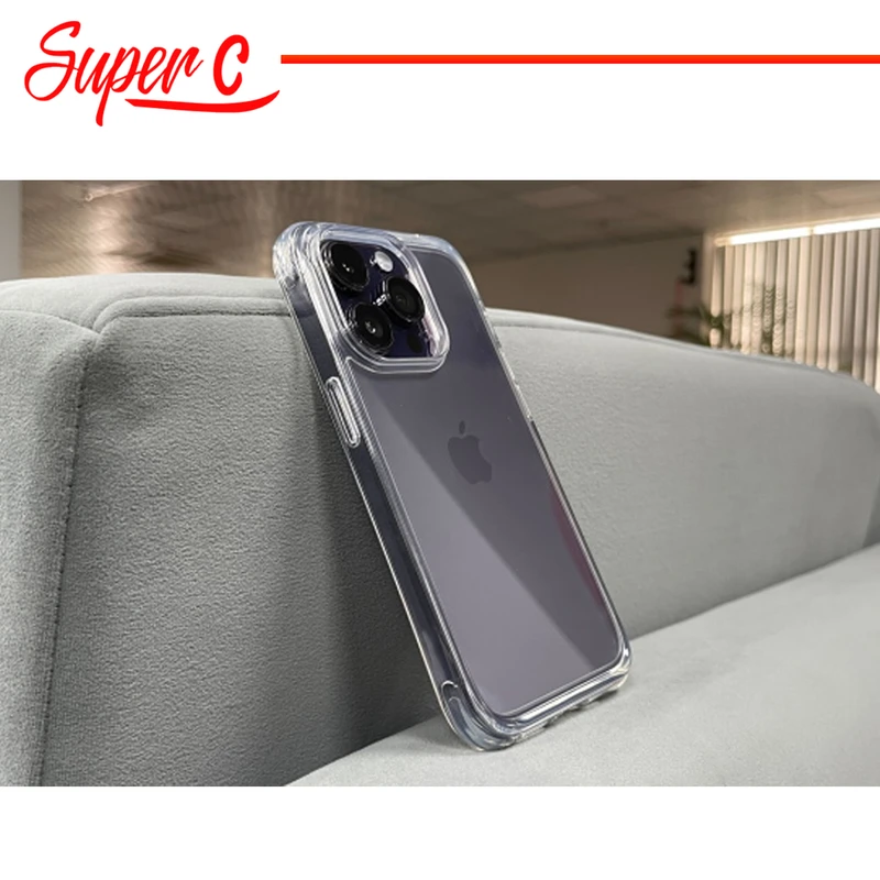 کاور سوپرسی مدل Clear مناسب برای گوشی موبایل اپل iPhone 13 Pro