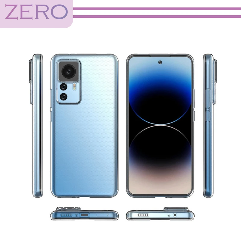 کاور زیرو مدل Clear مناسب برای گوشی موبایل شیائومی Mi 12T / 12T Pro / K50 Ultra