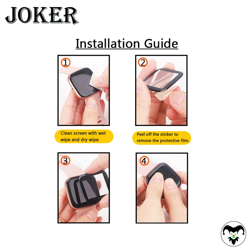 محافظ صفحه نمایش نانو جوکر مدل NJK مناسب برای ساعت هوشمند شیائومی هایلو RS4 بسته دو عددی