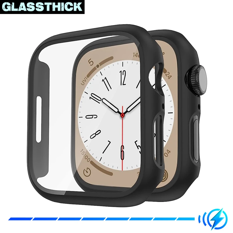 کاور گلستیک مدل GT-360 مناسب برای اپل واچ Series 1 Aluminum 42 / Series 2 42mm / Series 3 42mm به همراه محافظ صفحه نمایش