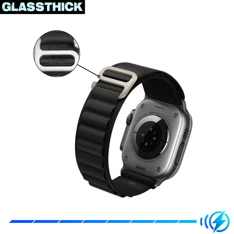 بند گلستیک مدل Loop Alpine مناسب برای اپل واچ Series 8 45mm
