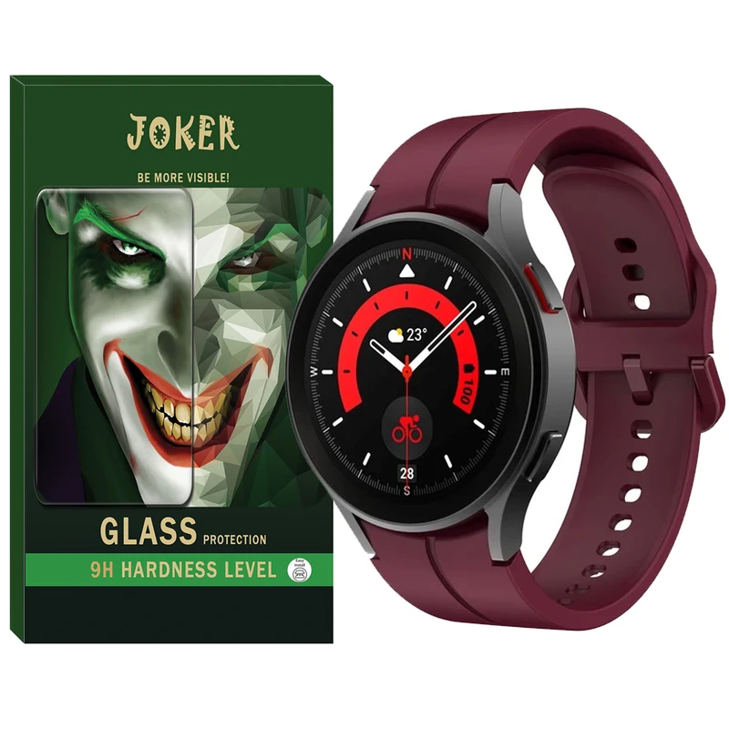 بند جوکر مدل Silic-ORG-JK مناسب برای ساعت هوشمند سامسونگ Galaxy Watch 6 Classic 47mm