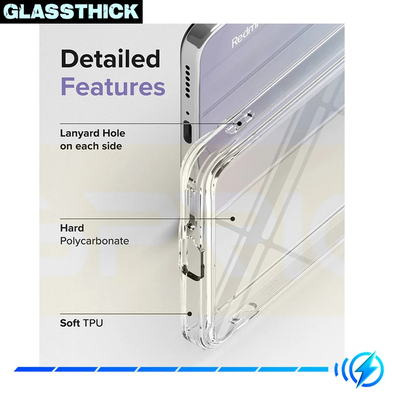 کاور گلستیک مدل Clear مناسب برای گوشی موبایل سامسونگ Galaxy A22 5G