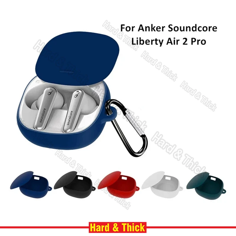کاور هارد اند تیک مدل Silicon-HT مناسب برای کیس هدفون بی سیم انکر Liberty Air 2 Pro