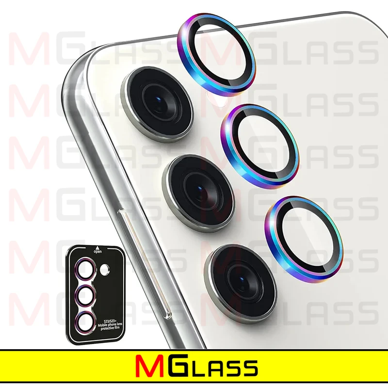 محافظ لنز دوربین ام‌گلس مدل Ring-Metal-MG مناسب برای گوشی موبایل سامسونگ Galaxy A55