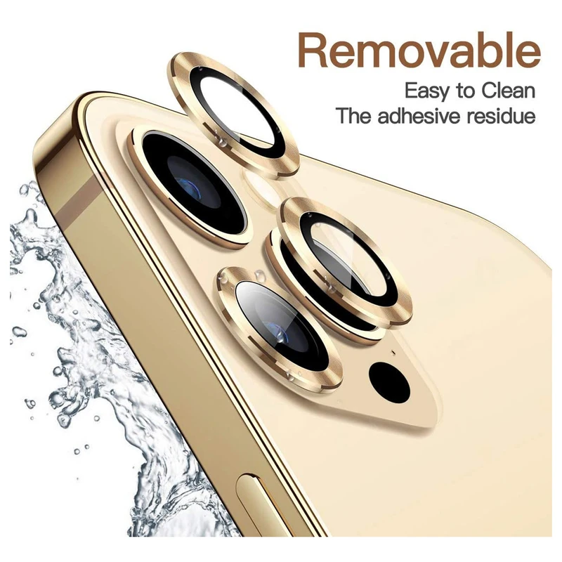 محافظ لنز دوربین رینگی اسپریگ مدل Ring Metal مناسب برای گوشی موبایل اپل Iphone 12 Pro max