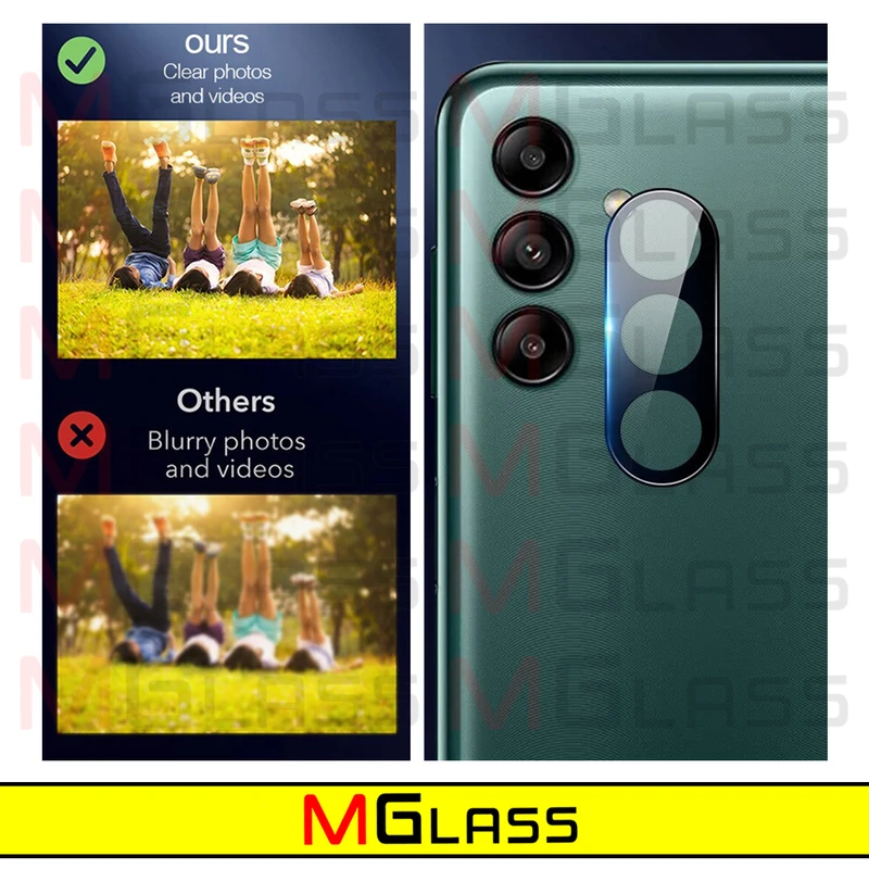 محافظ لنز دوربین ام‌گلس مدل 3D-MG مناسب برای گوشی موبایل سامسونگ Galaxy A04s 4G / A13 5G / M13 4G