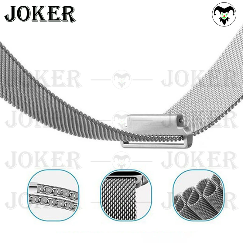 بند جوکر مدل Milanese JK مناسب برای ساعت هوشمند جوی روم JR-FT3 Pro