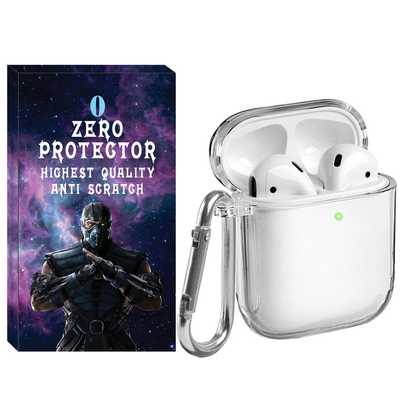 کاور زیرو مدل Clear-ZR مناسب برای کیس اپل ایرپاد Airpods 1 / Airpods 2