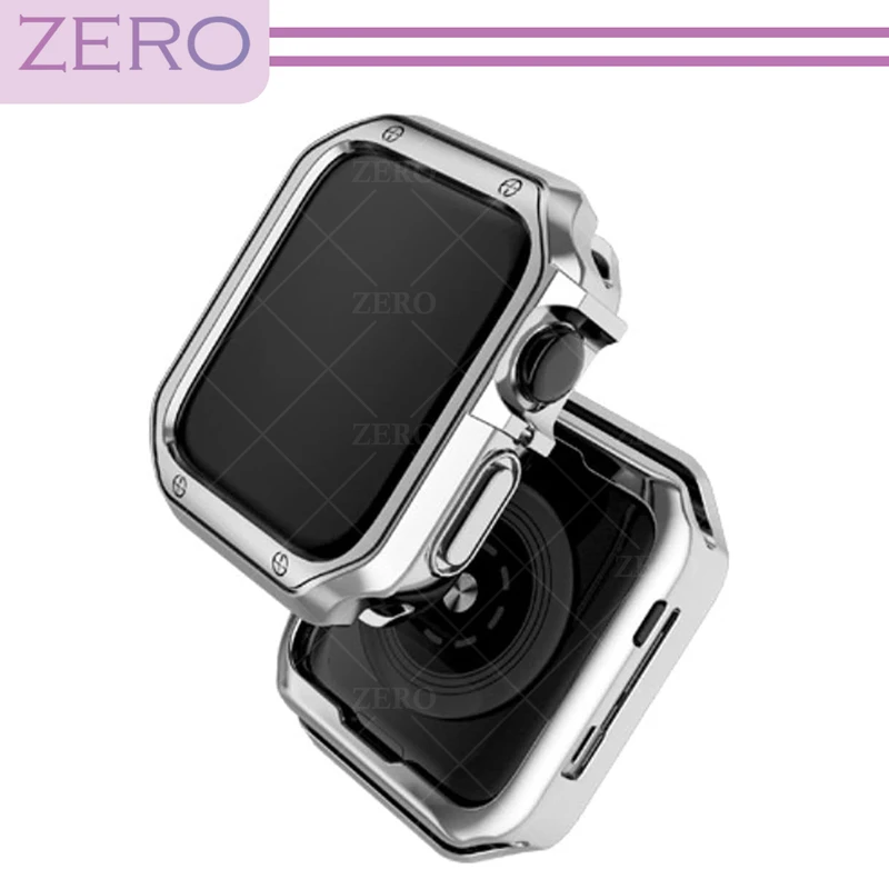 بند زیرو مدل 3Bid-Cover-ZR مناسب برای اپل واچ Series 8 Aluminum 45mm / Series 7 Aluminum 45mm به همراه کاور