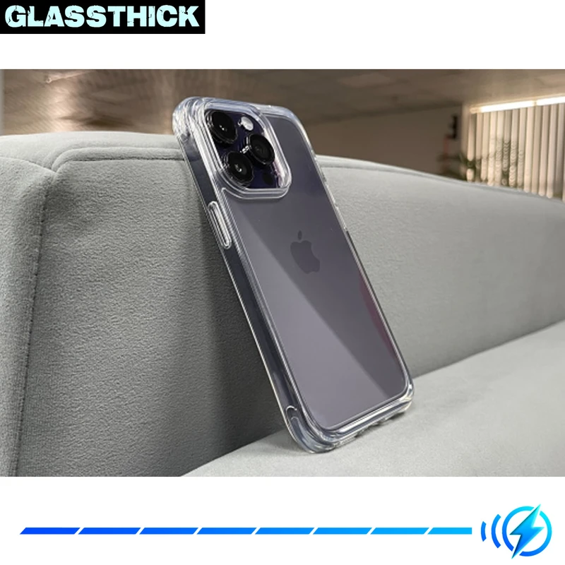 کاور گلستیک مدل Clear مناسب برای گوشی موبایل اپل iPhone 13 Pro