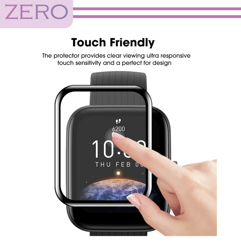 محافظ صفحه نمایش نانو زیرو مدل NZO مناسب برای ساعت هوشمند شیائومی Haylou RS4 Plus