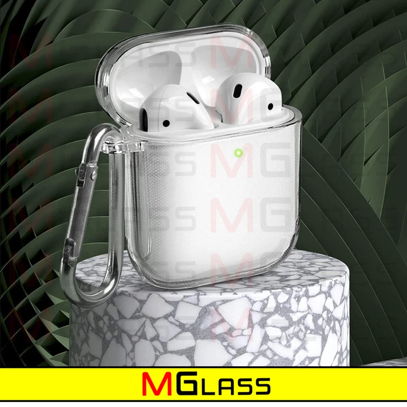 کاور ام‌گلس مدل Clear-MG مناسب برای کیس اپل ایرپاد Airpods 1 / Airpods 2
