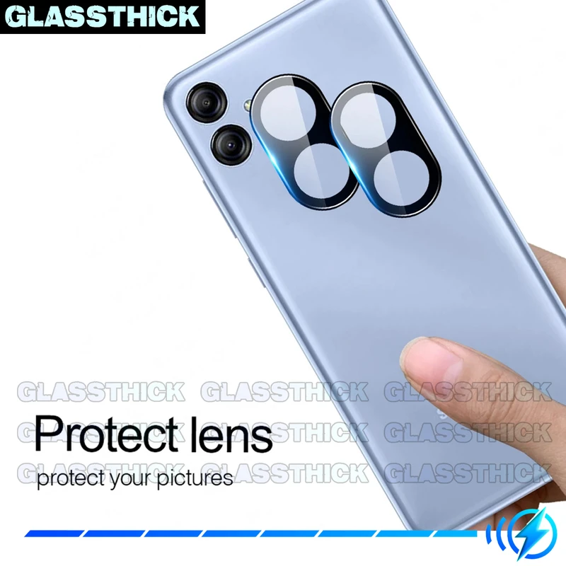 محافظ لنز دوربین گلستیک مدل 3D-GL مناسب برای گوشی موبایل سامسونگ Galaxy A04 / A04e / F04 / M04
