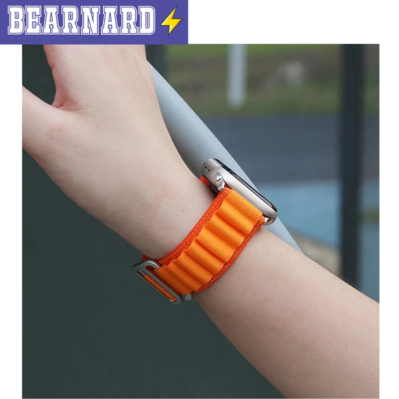 بند برنارد مدل Loop Alpine مناسب برای اپل واچ Series 5 Aluminum 44mm