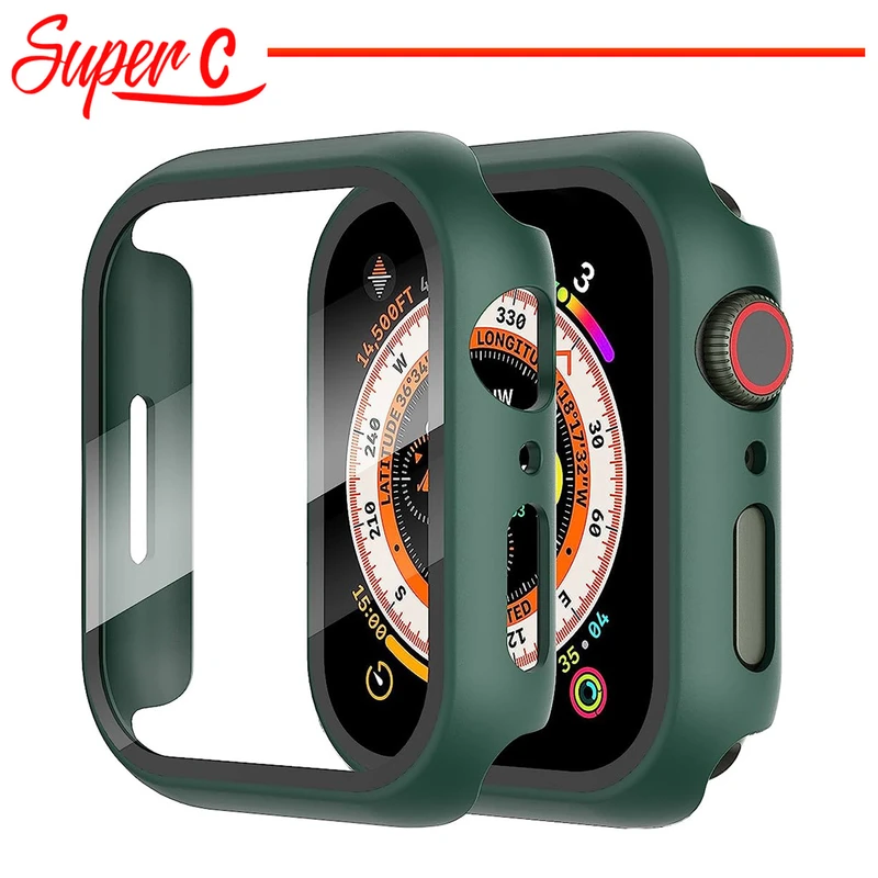 کاور سوپرسی مدل SC-360 مناسب برای اپل واچ Series 1 Aluminum 42 / Series 2 42mm / Series 3 42mm به همراه محافظ صفحه نمایش
