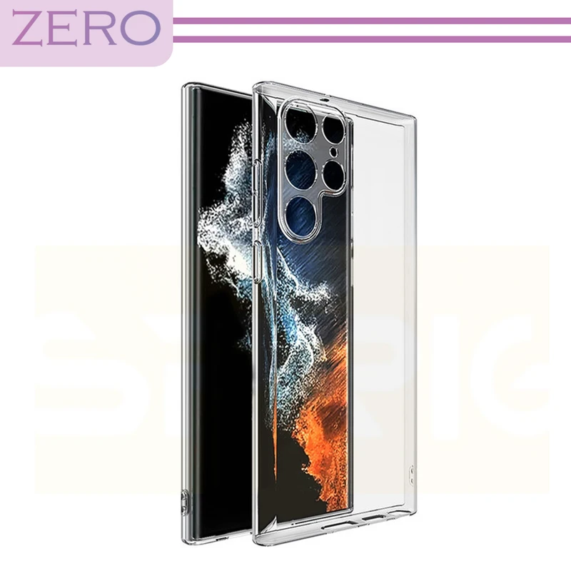کاور زیرو مدل Clear مناسب برای گوشی موبایل سامسونگ Galaxy S22 Ultra