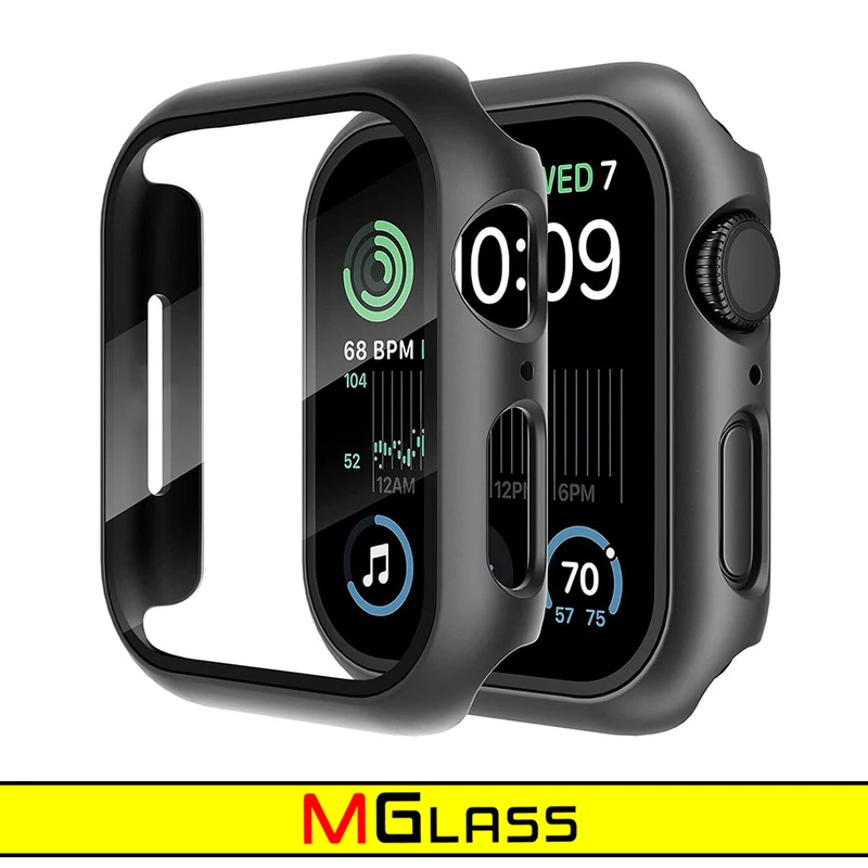کاور ام‌گلس مدل MG-360 مناسب برای اپل واچ Series SE 2022 Aluminum Case 40mm / SE 2021 Aluminum Case 40mm / Series 5 40mm / Series 6 40mm / Series 4 40mm به همراه محافظ صفحه نمایش