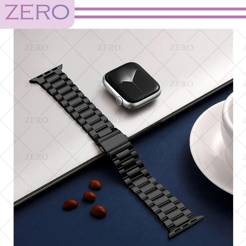 بند زیرو مدل 3Bid-Cover-ZR مناسب برای اپل واچ Series 8 Aluminum 45mm / Series 7 Aluminum 45mm به همراه کاور