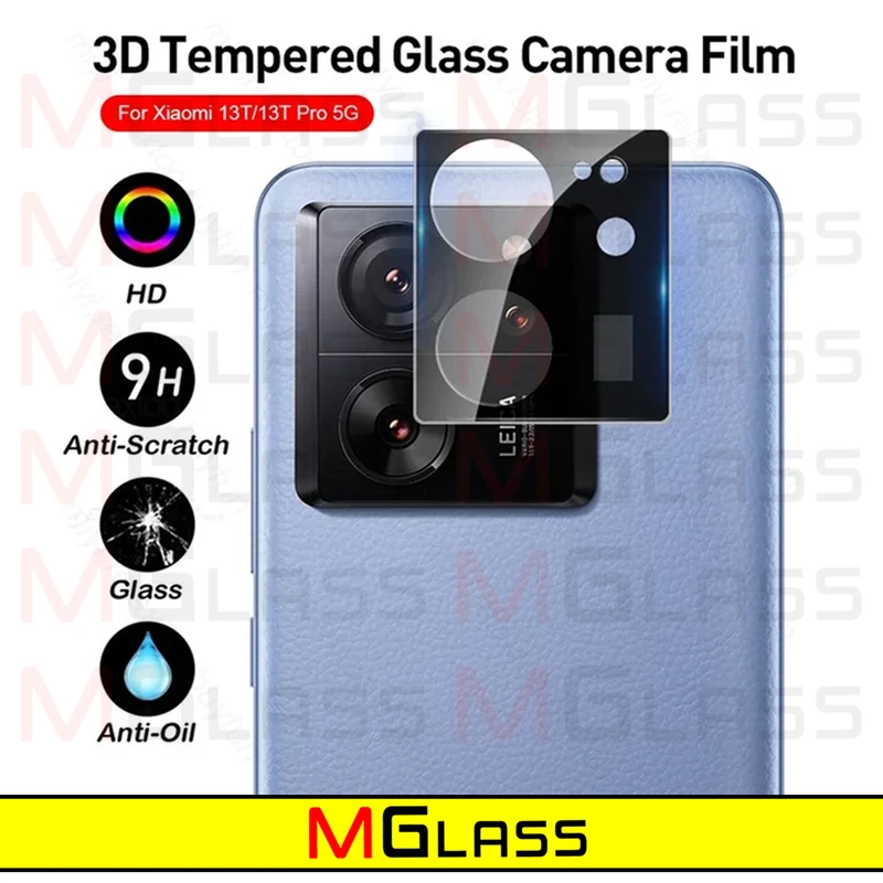 محافظ لنز دوربین ا‌م‌گلس مدل 3D-MG مناسب برای گوشی موبایل شیائومی 13T Pro