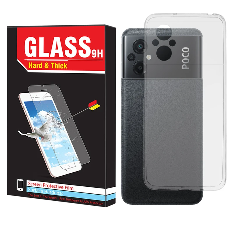 کاور هارد اند تیک مدل Clear مناسب برای گوشی موبایل شیائومی Poco M5 4G / M4 5G