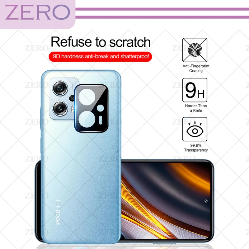 محافظ لنز دوربین زیرو مدل 3D-ZR مناسب برای گوشی موبایل شیائومی POCO X4 GT 5G