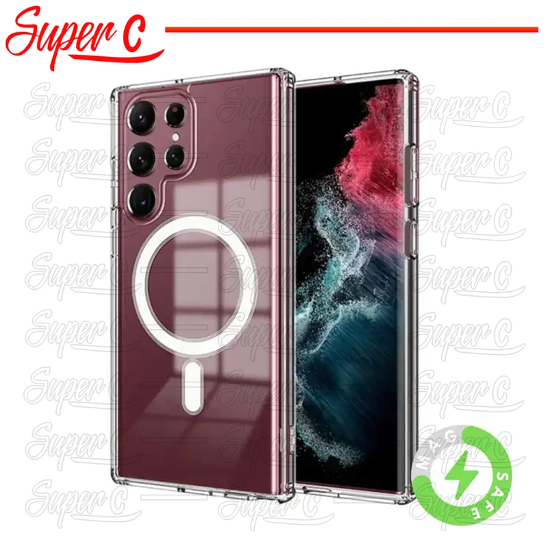 کاور سوپرسی مدل SC-Magsafe-Clear مناسب برای گوشی موبایل سامسونگ Galaxy S24 Ultra