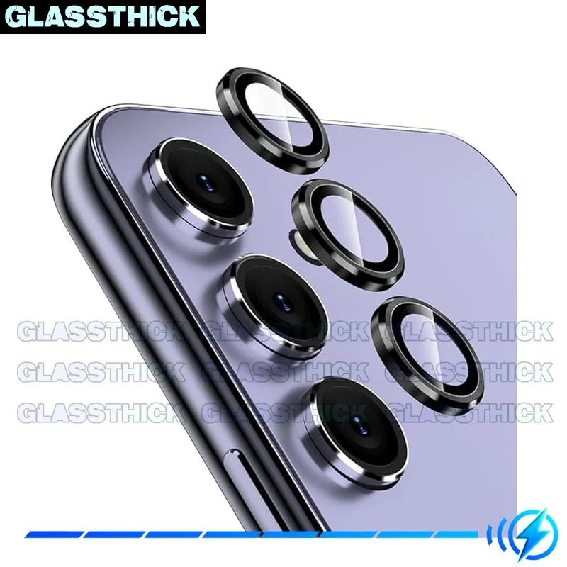 محافظ لنز دوربین گلستیک مدل Ring-Metal-GL مناسب برای گوشی موبایل سامسونگ Galaxy A55