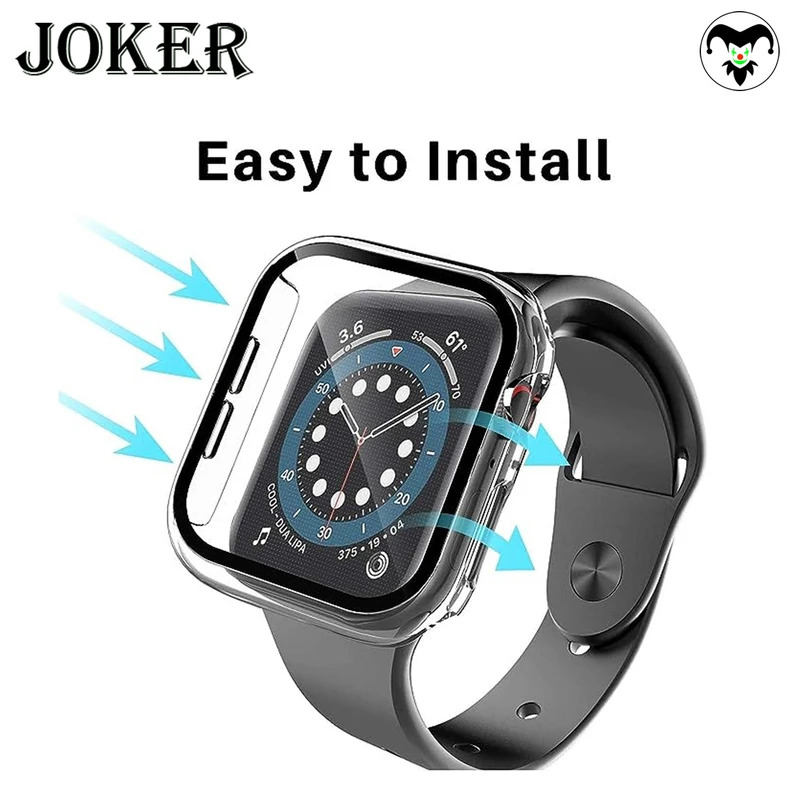 کاور جوکر مدل JK-360 مناسب برای اپل واچ Series 8 Aluminum 41mm / Series 7 Aluminum 41mm به همراه محافظ صفحه نمایش