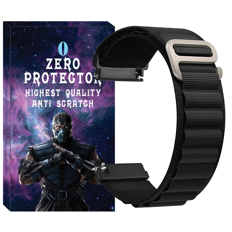 بند زیرو مدل Loop Alpine مناسب برای ساعت هوشمند سامسونگ Galaxy Watch Active 1 / Active 2 40mm / Active 2 44mm / Watch 3 size 41mm / Galaxy Watch 4 40mm / watch 4 42mm / watch 4 44mm / watch 4