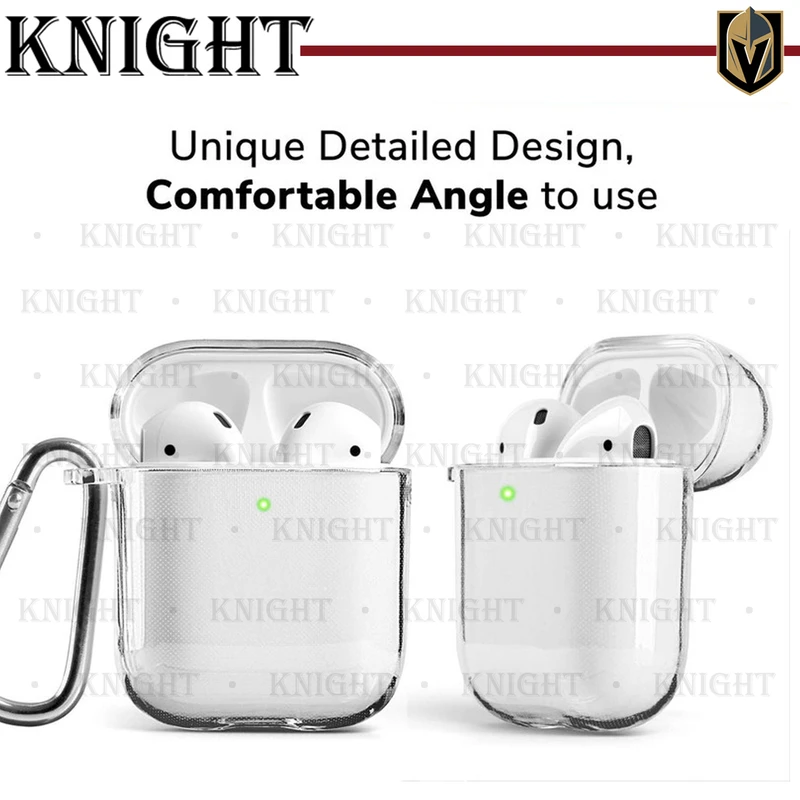 کاور نایت مدل Clear-KT مناسب برای کیس اپل ایرپاد Airpods 1 / Airpods 2