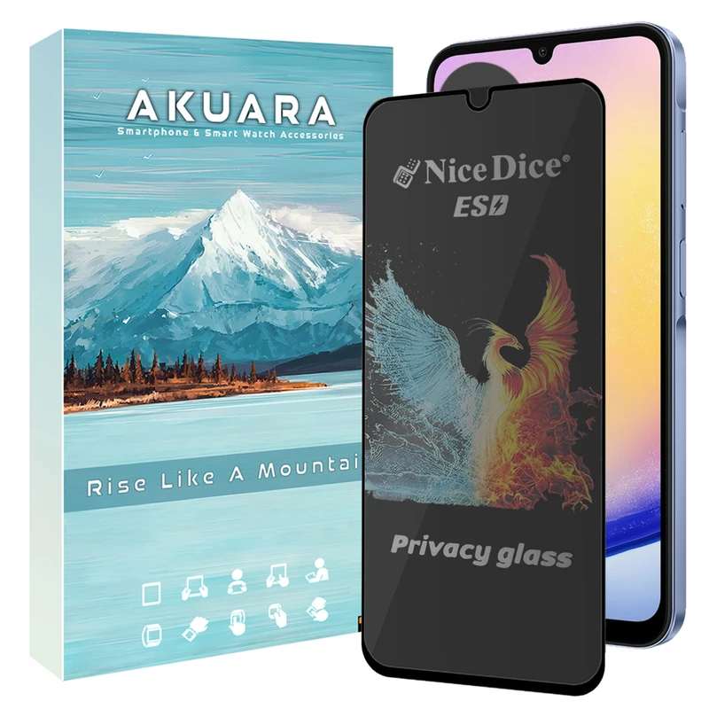 محافظ صفحه نمایش حریم شخصی آکوآرا مدل PRV-NCD AKU npv1 مناسب برای گوشی موبایل سامسونگ Galaxy A12 / A13 4G