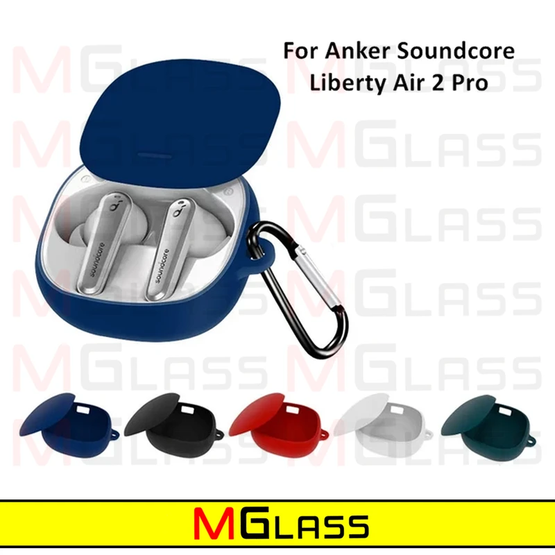 کاور ام‌گلس مدل Silicon-MG مناسب برای کیس هدفون بی سیم انکر Liberty Air 2 Pro