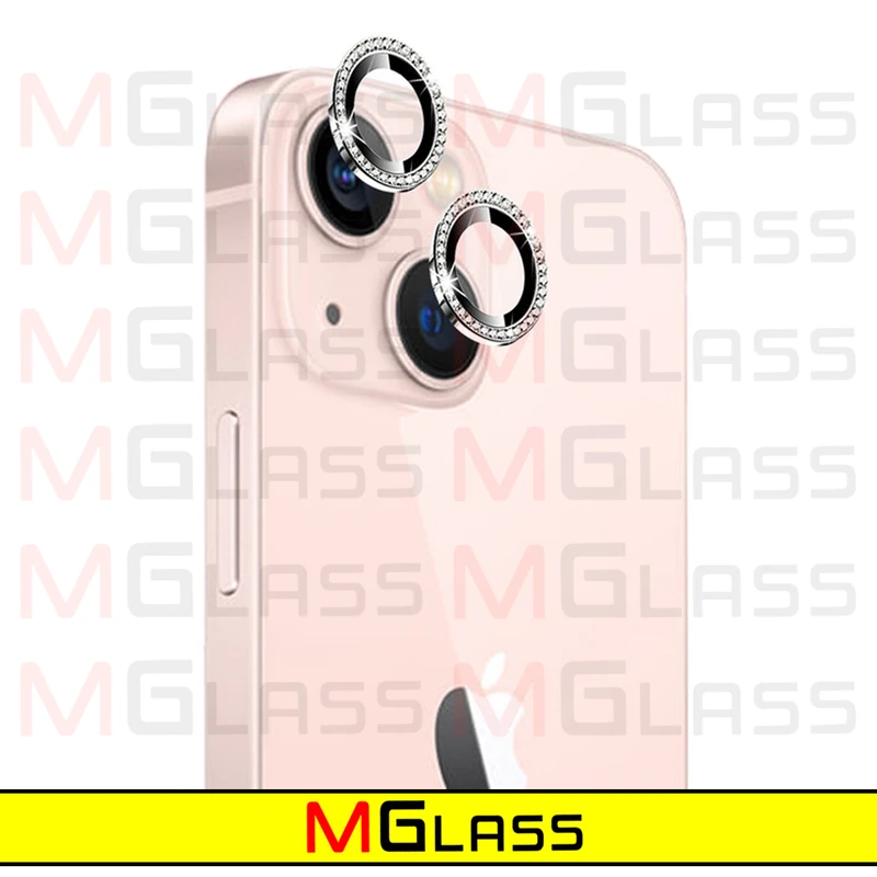 محافظ لنز دوربین ام‌گلس مدل Ring-Diamond مناسب برای گوشی موبایل اپل Iphone 11